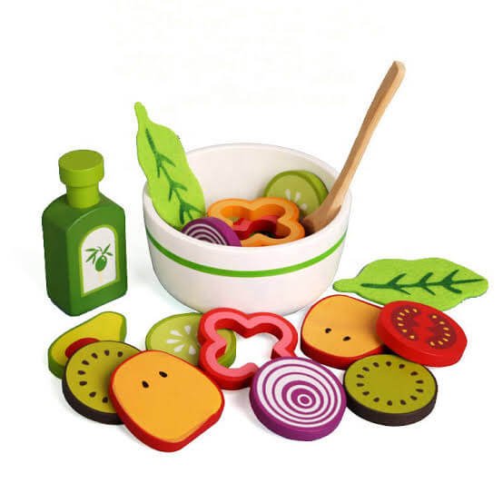 Wooden Toys – Salad Set (1)-min